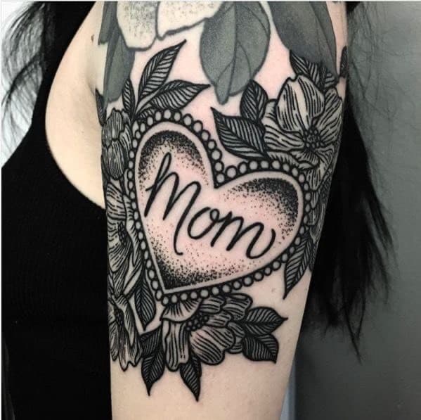 Fashion Tatto Mom Old School