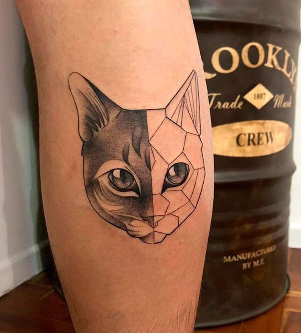 Fashion Tatto Gato