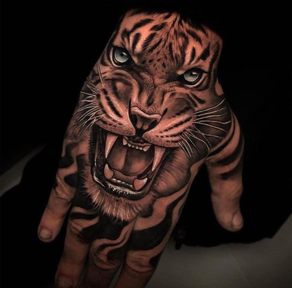 Fashion Tatto Tigre