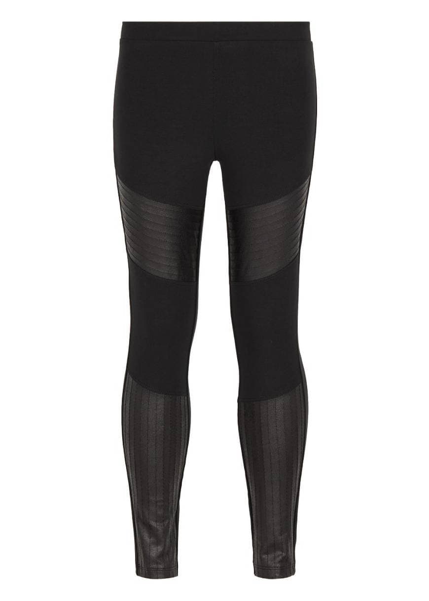 Fashion Calzedonia Leggings biker efeito pele