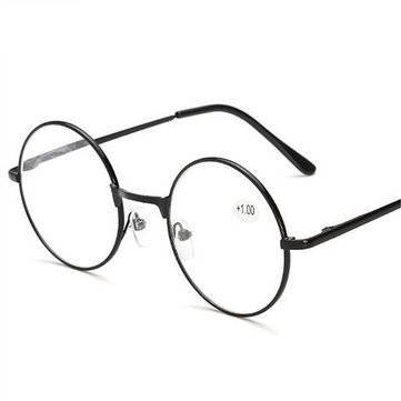 Producto Flydo Retro Montura para Gafas de Vista Antiguas Visión Clara Glasses Cristal