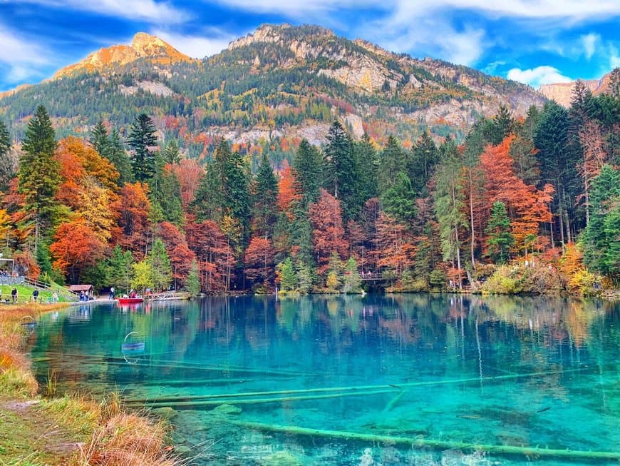 Lugar Blausee