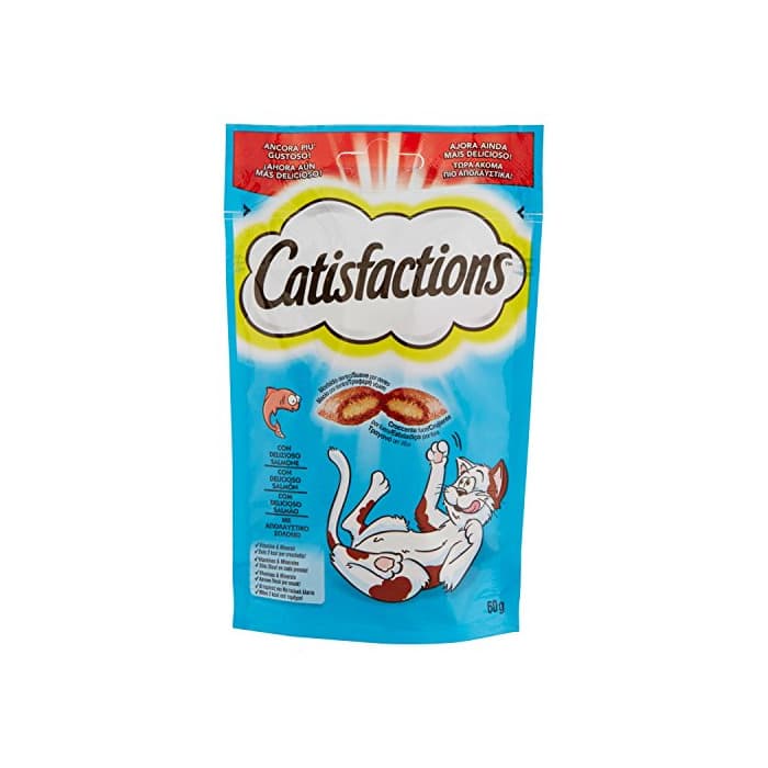 Producto Catisfactions Premios Para Gatos Sabor Salmón