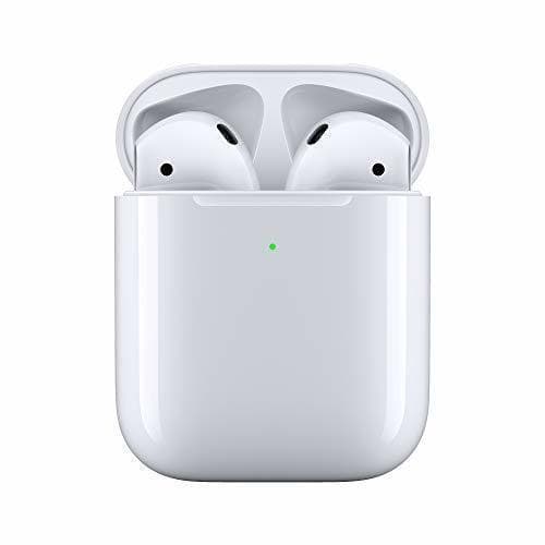 Electrónica Apple AirPods con estuche de carga inalámbrica