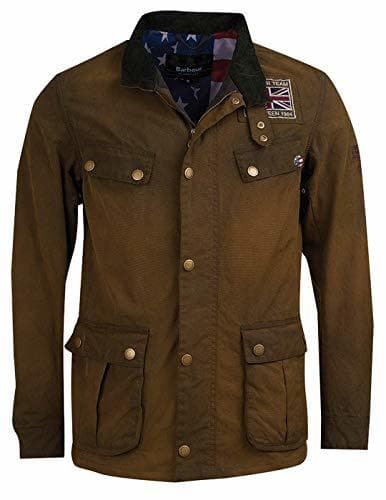 Fashion Barbour Chaqueta Oliva para Hombre S Verde