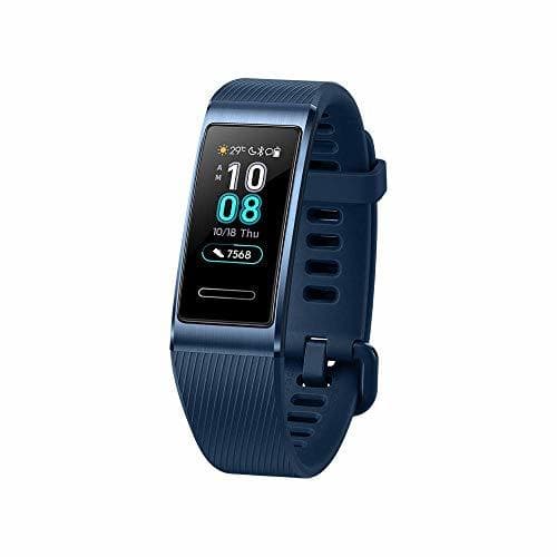 Place HUAWEI Band 3 Pro Pulsera de Actividad, Unisex Adulto, Azul