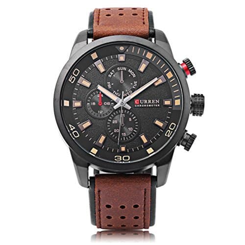 Moda CURREN 8250 Sport Men Quartz Watch Moda Simple Relogio Masculino Hombres Relojes