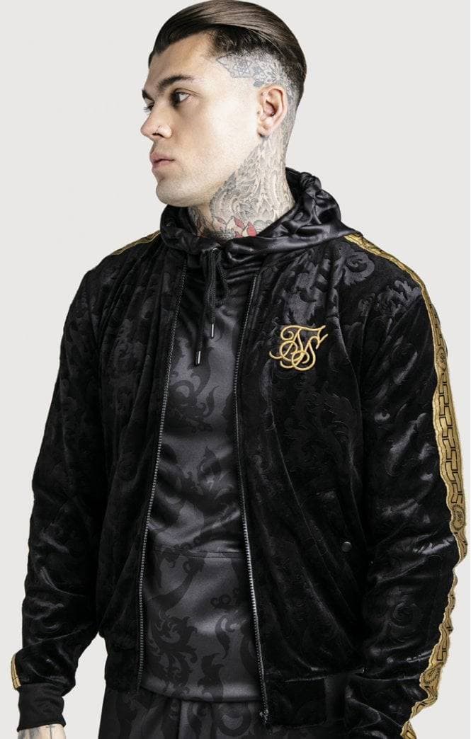 Producto SikSilk x Dani Alves Velour Bomber Jacket