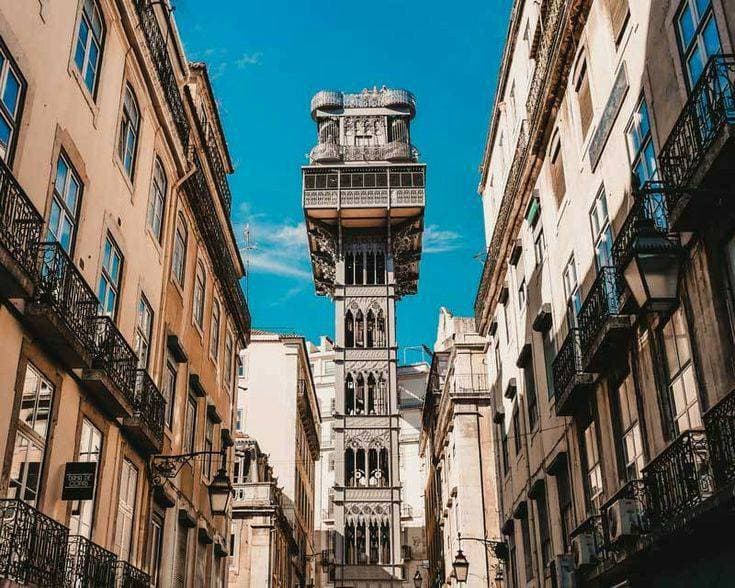 Lugar Elevador de Santa Justa