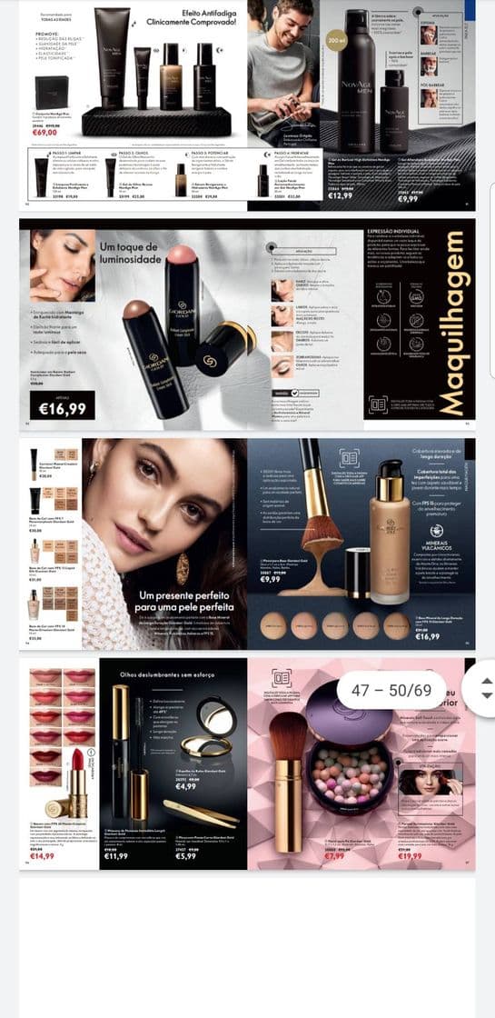 Product Deslumbrante Oriflame - Home