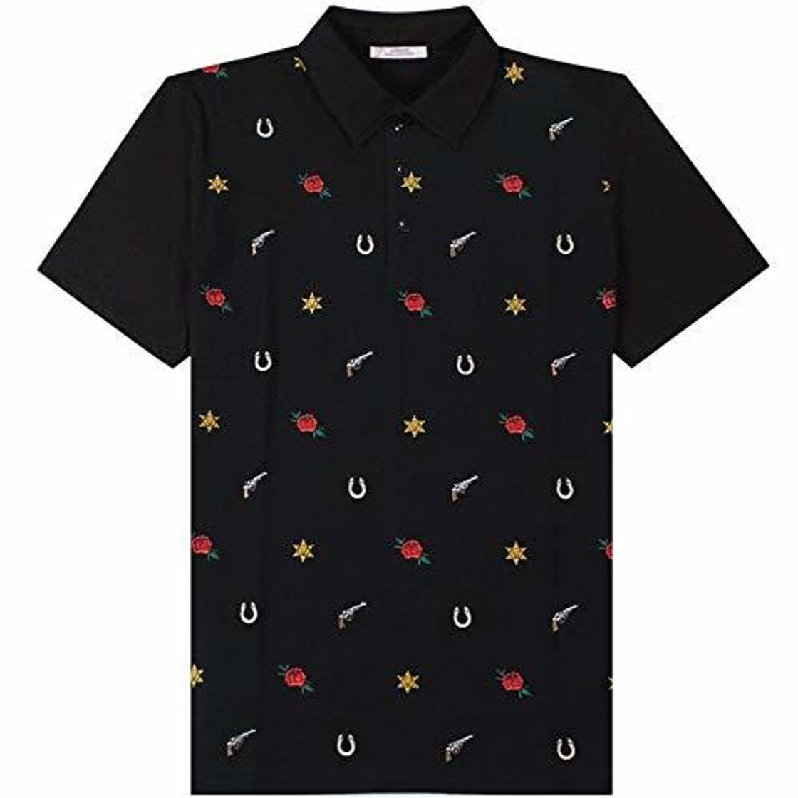 Producto Versace Collection Bordado gráfico 1 Camisa Black Meduim