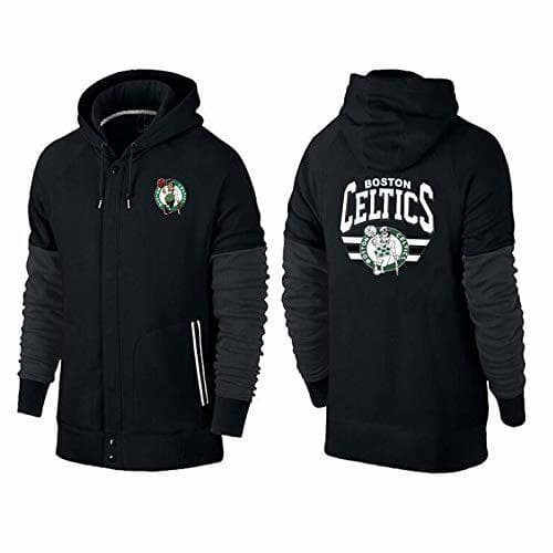 Place HuWai-Outdoor Sudadera con Capucha NBA Boston Celtics Aficionados al Baloncesto Ropa cómoda