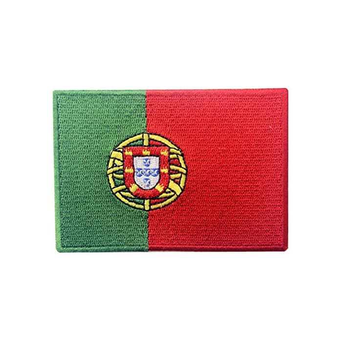 Home Bandera de Portugal Portugués Parche Bordado de Aplicación con Plancha