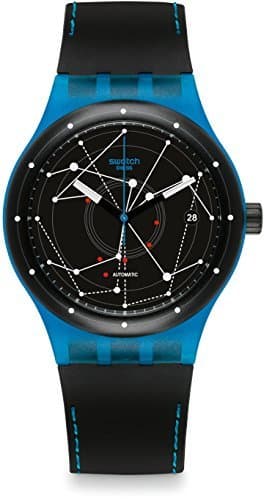 Product Swatch Reloj Digital para Hombre de Automático con Correa en Cuero SUTS401