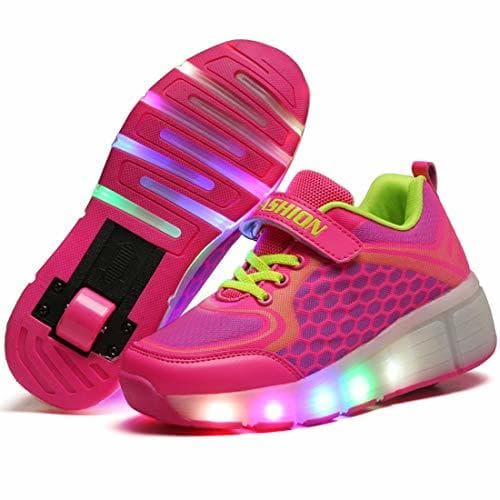 Producto Charmstep Unisex Niños LED Parpadea Zapatos con Ruedas