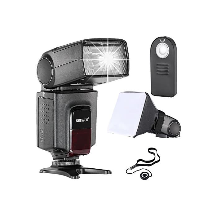 Electrónica Neewer TT560 flash Speedlite Kit para Canon Nikon Panasonic Pentax Sony y