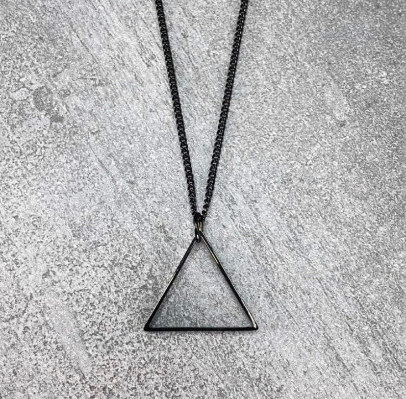 Product MINIMAL TRIANGLE NECKLACE