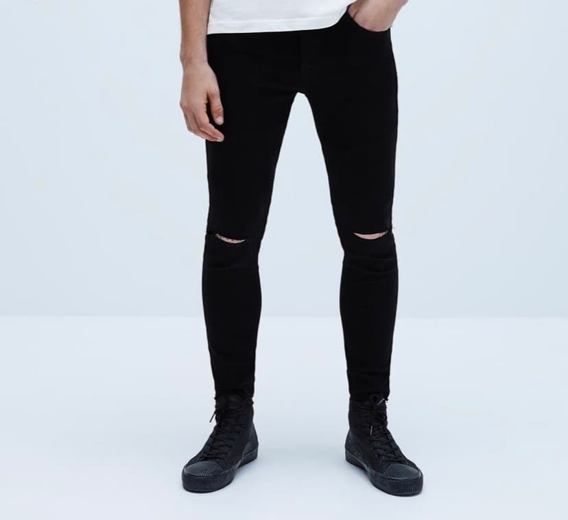 Producto JEANS SKINNY FIT COM RASGÕES