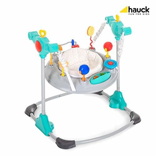 Place Hauck Jump-A-Round - Columpio y mesa de juego estable para bebes de