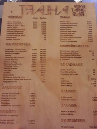 Restaurantes Tralha