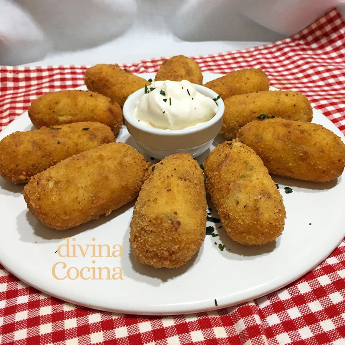 Fashion CROQUETAS DE PATATAS, BACÓN Y QUESO