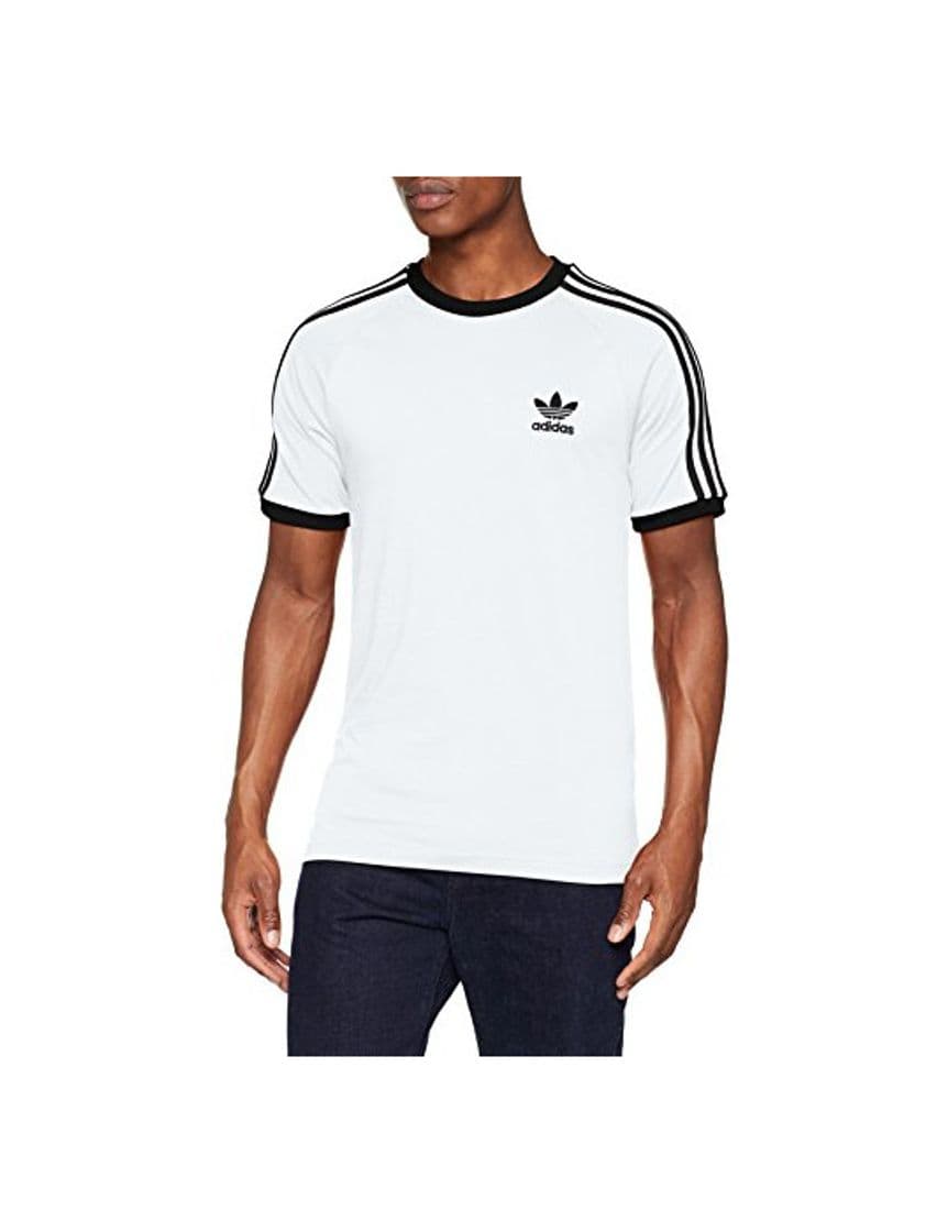 Fitness adidas 3-Stripes tee Camiseta, Hombre, Blancio