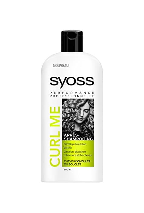 Belleza Syoss après-shampoings Curl Me frasco de 500 ml