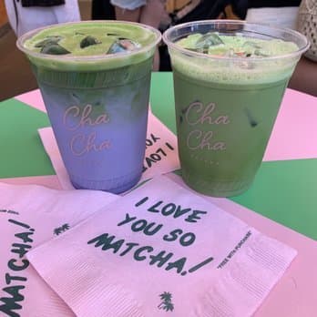 Restaurantes Cha Cha Matcha