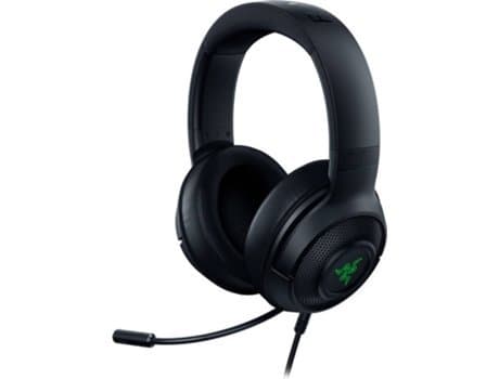 Moda Auscultadores Gaming com Fio RAZER Kraken X (PC - Preto) - Worten