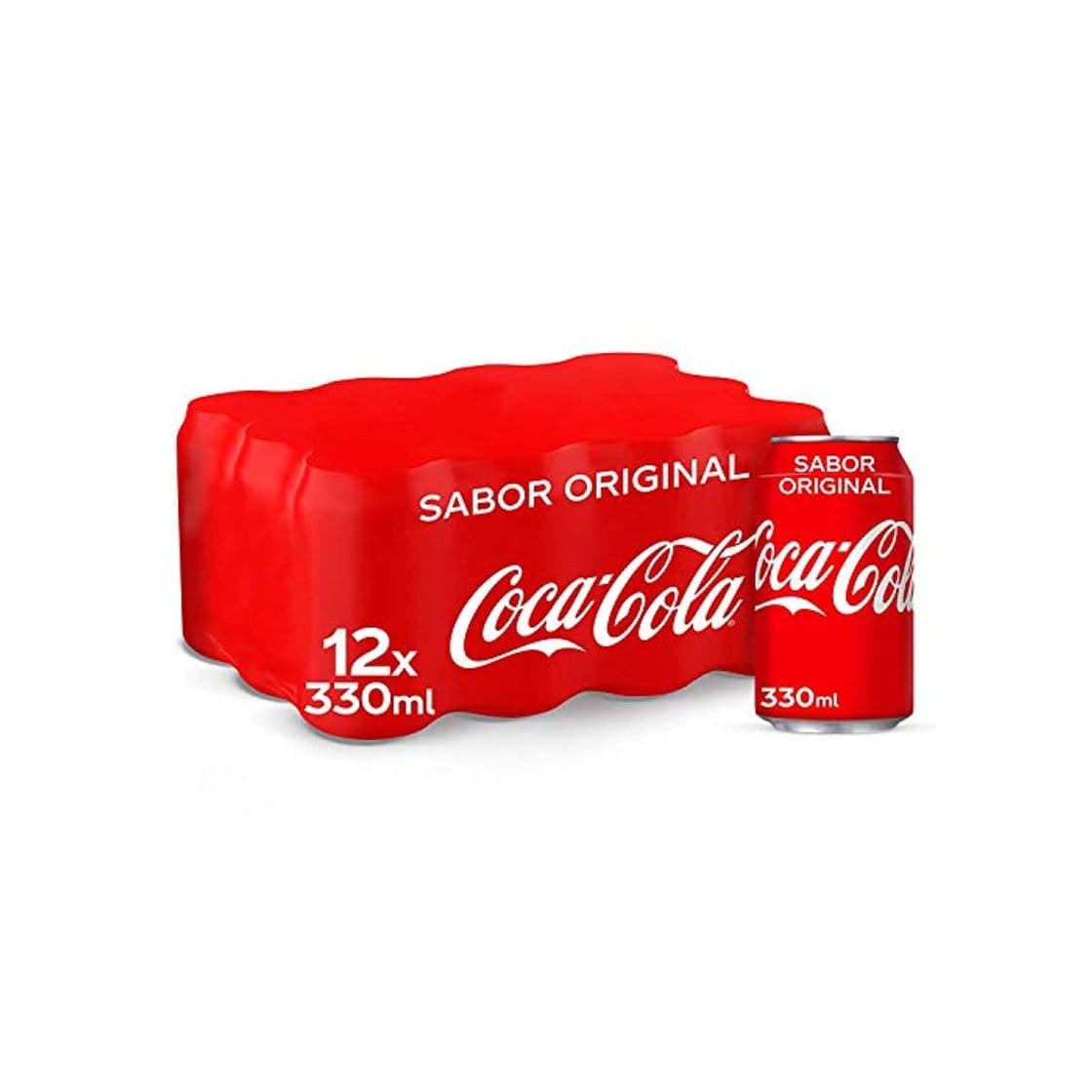 Producto Coca-Cola - Regular, Refresco con gas de cola, 330 ml