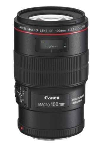 Electronic Canon EF 100mm f/ 2.8L Macro IS USM - Objetivo para Canon