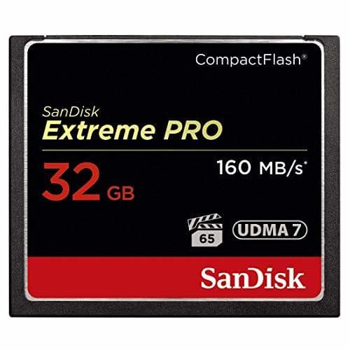 Place SanDisk Extreme Pro  32 GB SDCFXPS-032G-X46 Extreme Pro 160MB/s CompactFlash Card