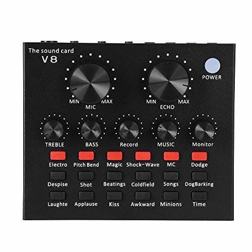 Product Tarjeta de sonido, Femate tarjeta de sonido V8 Live con mezclador sonido