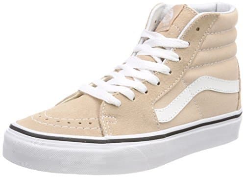 Lugar Vans Sk8-hi, Zapatillas Altas para Mujer, Beige