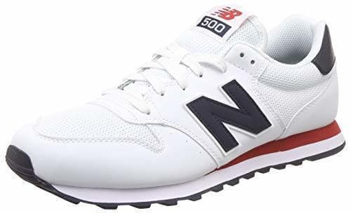 Moda New Balance 500 Core, Zapatillas para Hombre, Blanco