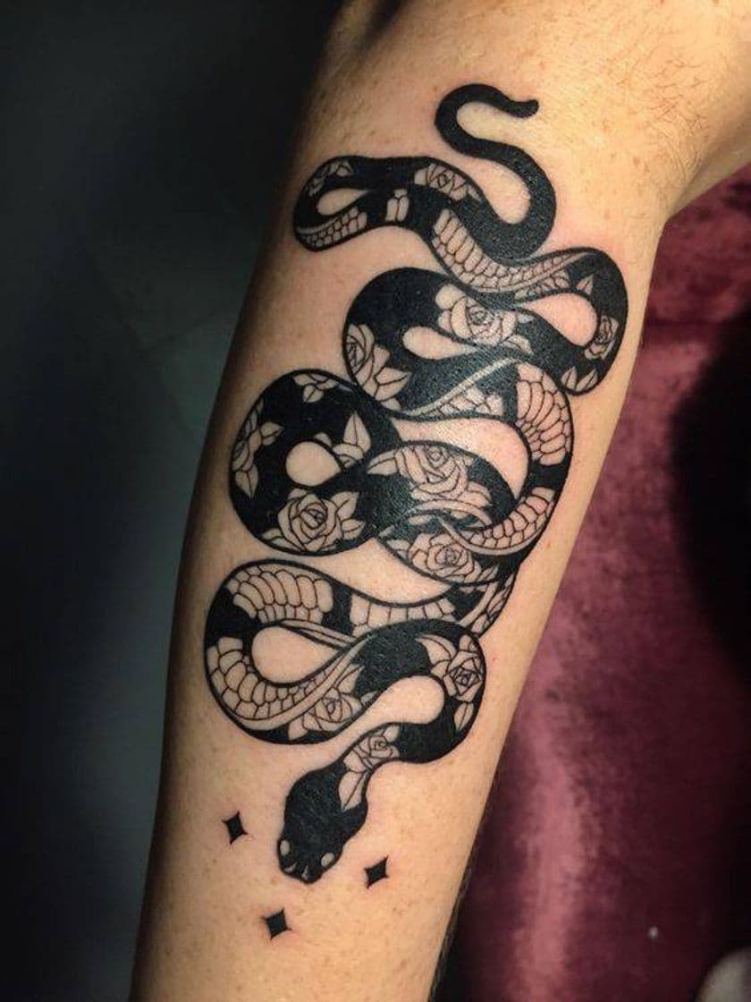 Moda Serpiente tatuaje