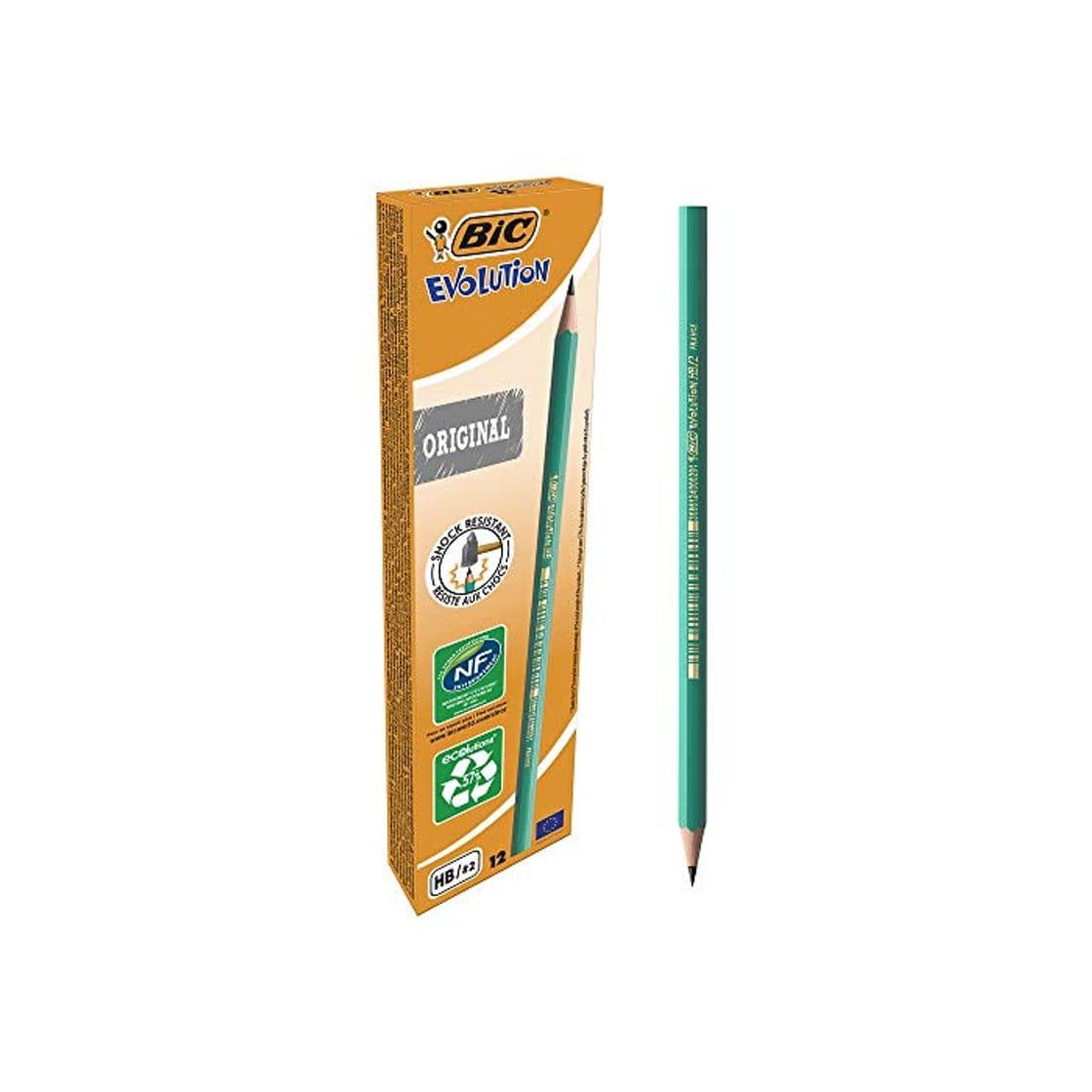 Producto BIC Evolution HB - Lápiz con mina irrompible