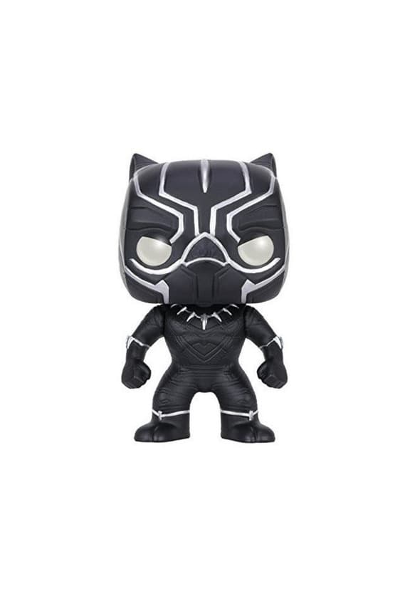 Game Funko Pop!- capitán Bobble: Marvel: Captain America CW: Black Panther, Multicolor, 3.75