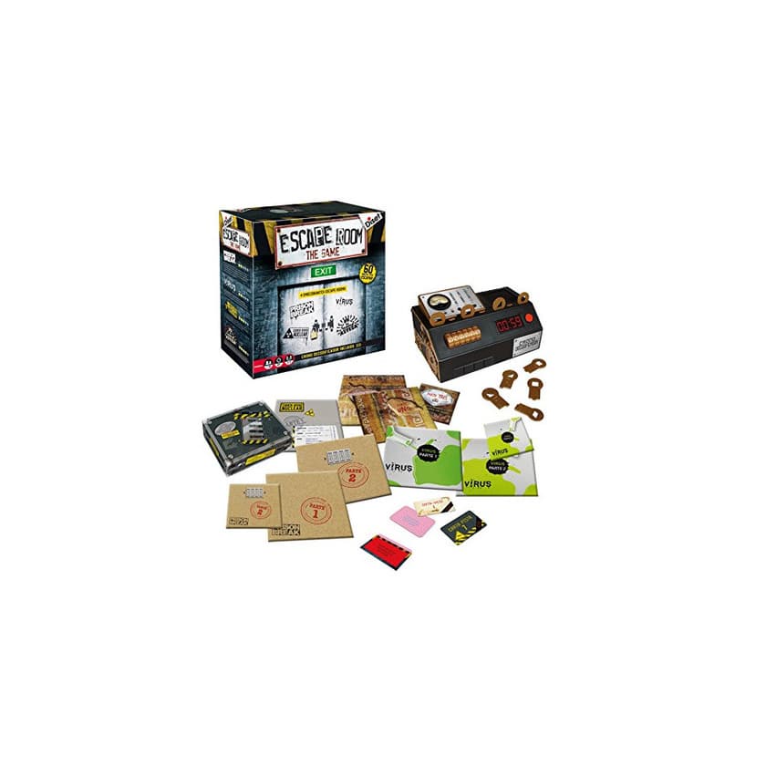 Producto Diset- Juego Escape Room Habilidad/Estrategia, Miscelanea