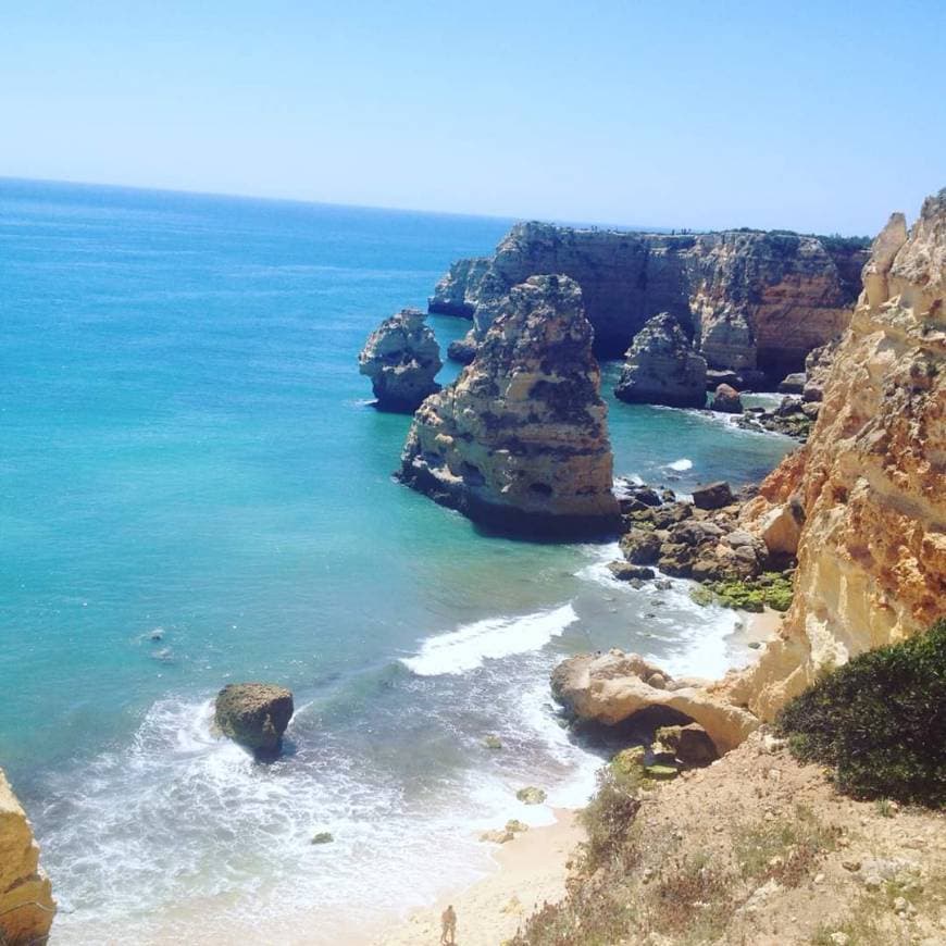 Lugar Praia da Marinha