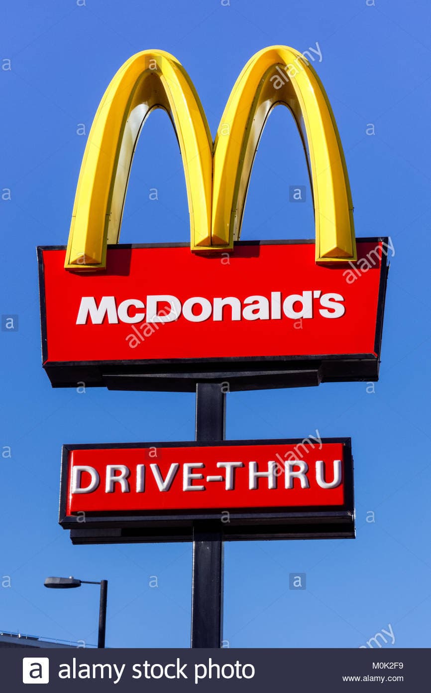 Restaurants McDonalds Drive Thru