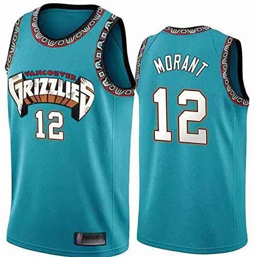 Producto LCY Hombres Jersey Baloncesto - NBA Jersey Grizzlies ° 12 Mangas Transpirable