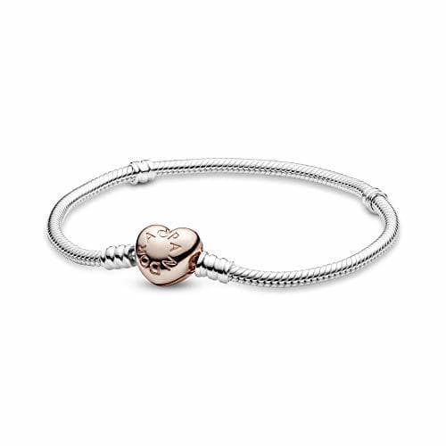 Fashion Pandora Pulsera charm Mujer plata