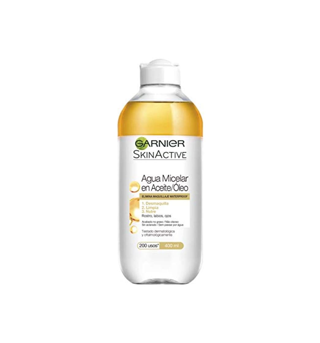 Beauty Garnier SkinActive Agua Micelar en Aceite que Elimina Maquillaje Resistente