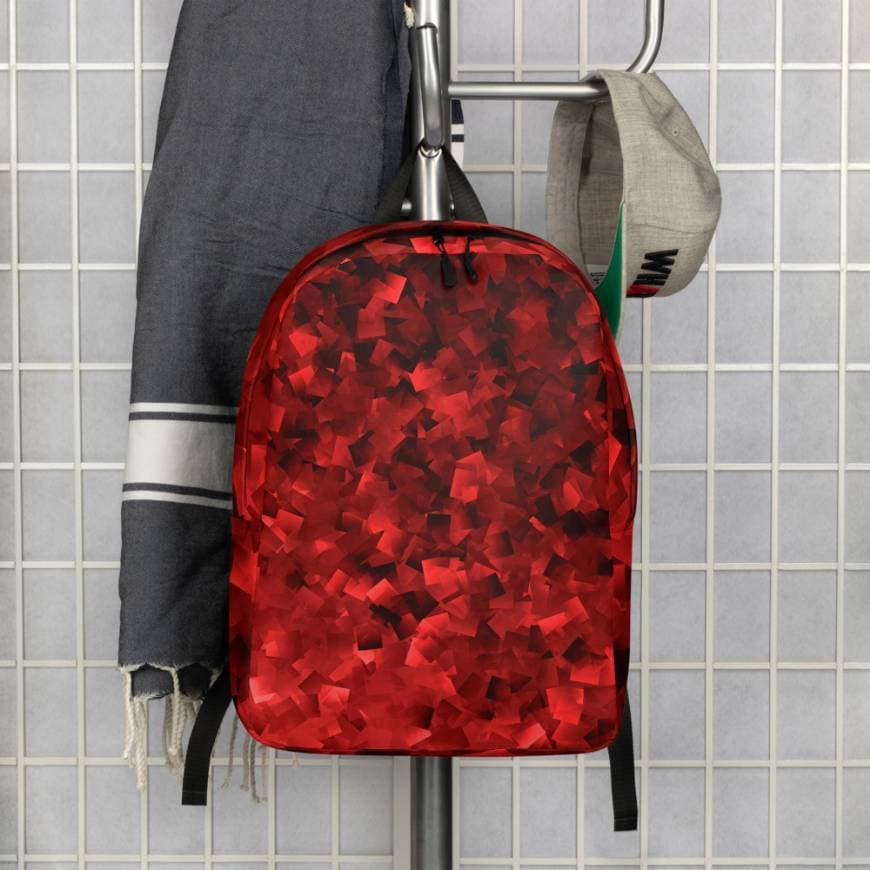 Product Wands Red Minimalist Backpack