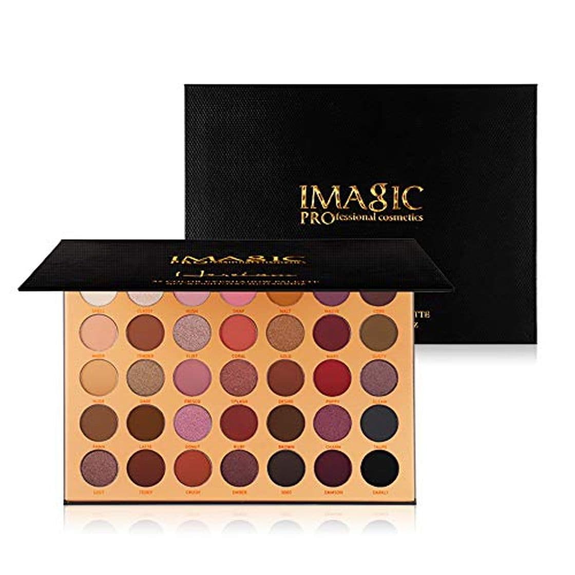 Producto IMAgIC Paleta de sombra de ojos de 35 colores Elegant Black 35 Colors Eyeshadow Palette