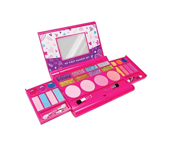 Producto Mi primer set de maquillaje, kit de maquillaje para niñas, paleta de