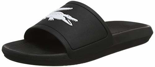 Moda Lacoste Croco Slide 319 4 Us Cfa, Sandalias de Punta Descubierta para