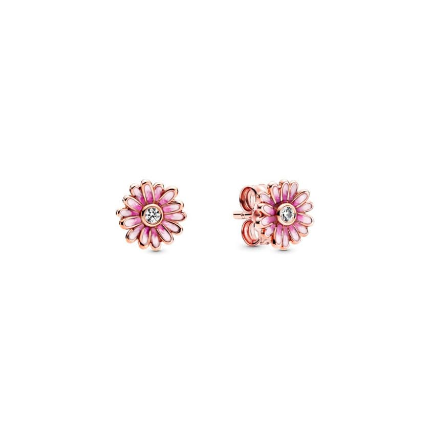 Product Brincos pink daisy flower pandora rose