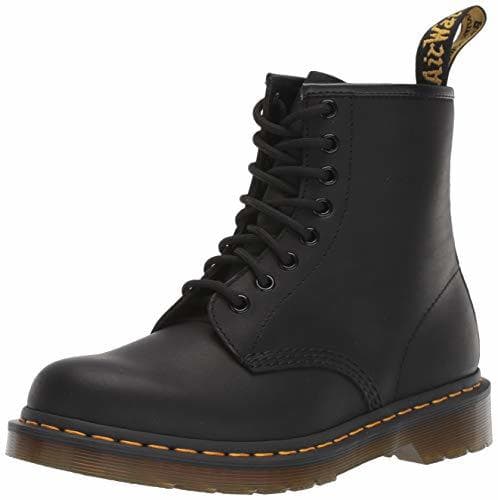 Moda Dr. Martens 1460, Botas Unisex, Negro (Mate)